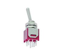 Perel 143828 interruttore a levetta mini verticale DPDT