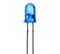 Perel 166317 standard LED della lampada, diffusa, 3 mm, Blu,