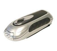Perel 488-4 - Torcia elettrica universale, Nero, Argento, 3 lampada(e), LED, Ioni di Litio, 80 mAh
