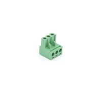 Perel 532037 - Barra, 3 poli, Verde