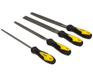 Perel 6776 - Set di 4 tigli 0-20 cm in acciaio 8 "