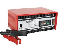 Perel AC06 Carica Batterie per Auto, per Batterie 12 V al Piombo Acido, 230 mm x 175 mm x 115 mm Dimensioni