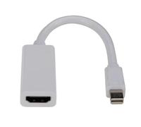 Perel - Adattatore da Mini DisplayPort a HDMI - 17 cm - M/F