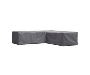 Perel Copertura a forma di L per set da giardino 215 x 215 x 70 cm, impermeabile e resistente ai raggi UV, telo protettivo per lounge da esterno in configurazione angolare