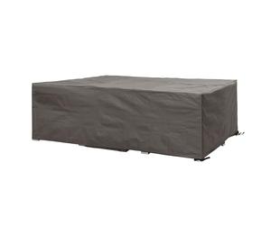 Perel Copertura rettangolare per set da giardino 280 x 230 x 80 cm, impermeabile e resistente ai raggi UV, telo robusto per grandi lounge e set pranzo da esterno