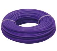 Toolland Filo per decespugliatore, nylon, viola, 3 mm, 50 m