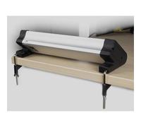 Perel EBP03DSUN1-G Presa di corrente 3 scomparti Nero, Argento Schuko 1 pz.