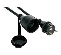 Perel EC01.5R15STBHQ Alimentazione Prolunga 16 A Nero 1.50 m H05RR-F 3G 1,5 mm²