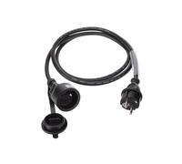 Perel EC01.5R25STBHQ - Cavo di estensione in gomma con tubo Shrink 3G2.5-1.5 M Pin Earth