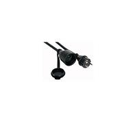 Perel ec05r25 cavo di prolunga in gomma, cavo 3 G2,5, lunghezza 5 m, Nero