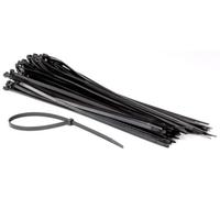 Perel Set fascette in nylon 8,8x500mm - Nere, resistenti ai raggi UV, 100 pz.