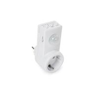 Perel Interruttore crepuscolare regolabile – angolo 160°, portata 9 m, 230 V, 1,5 A, 300 W, tipo F, bianco