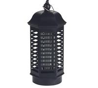 Perel Killer per insetti, elettrico, tensione di rete 1000 V, vassoio rimovibile, 25 m², nero