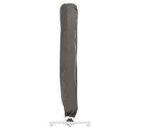 Perel Parasol - Custodia protettiva per mobili da giardino, ombrellone e ombrellone fino a Ø 4,5 m, resistente ai raggi UV, impermeabile, con chiusura lampo e cordino, altezza 250 cm, larghezza 64 cm,
