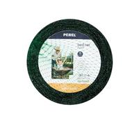 Perel Rete Anti-Uccelli 2x5 m, Rete Verde con Maglia da 20 mm, Rete Protettiva Leggera in Poliestere per Alberi da frutto, orto, arbusti e laghetti, Rete da Giardino Contro i Danni degli Uccelli