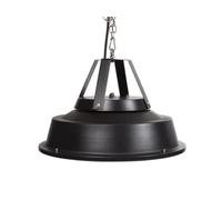 Perel Stufa da esterno, 1500 W, carbonio, montaggio a soffitto, con catena, 1 livello di calore, resistente agli spruzzi d'acqua, design retrò, metallo, nero