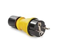 Perel Robusta spina esterna IP54, messa a terra/Schuko, con coperchio e pressacavo