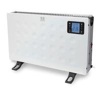 Perel Termoconvettore smart 2000W con 3 livelli di calore, termostato, IP20, protezione surriscaldamento, portatile con telecomando e controllo tramite app Tuya, per ambienti fino a 60 m³