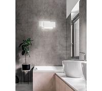 Applique In Metallo Moderna Dip Bianco Led