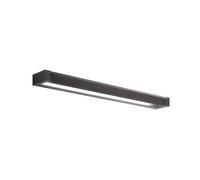Applique In Metallo Moderna Sway Nero Led Media