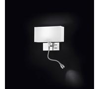 Perenz Applique con braccio a LED cromo spazzolato per camera da letto lato sini [EEK: A++]