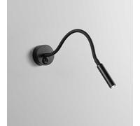 Applique In Metallo Moderna Minispy Nero Led
