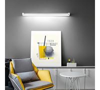 Applique In Metallo Moderna Sway Bianco Led Media