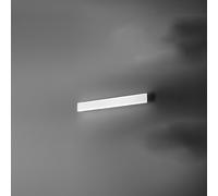 Applique Kante LED 32W 2560LM CCT 3000K 4000K 6000K in alluminio verniciato bianco 81cm