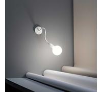 Perenz Applique Orientabile In Metallo E Gomma Serie Bulbo