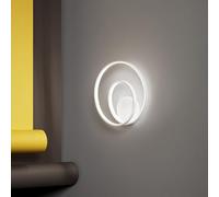 Applique Moderna Ritmo Bianco Led
