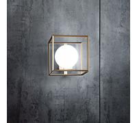 PERENZ LAMPADA DA TAVOLO ORO CUBE 1XG9 MAX 28W 6691OR