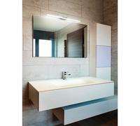 Perenz Applique per bagno grande a LED in metallo cromo lucido e diffusore in ac [EEK: A+]