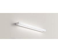 PERENZ Lampada a muro LED 20W 1810Lm 3000K in Metallo Bianco con Diffusore Acrilico satinato Misure lxHxP 70x4x9 cm Barra frontale inclinabile a 300°