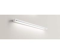 PERENZ Lampada a muro LED 27W 2494Lm 3000K in Metallo Bianco con Diffusore Acrilico satinato Misure lxHxP 100x4x9 cm Barra frontale inclinabile a 300°