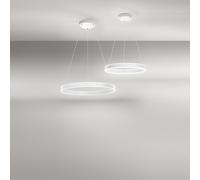 Perenz Lampada a sospensione grande diffusore rotondo a led e struttura in allum [EEK: A+]