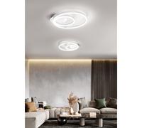 Plafoniera KIRKO LED 42W 3360LM - CCT 3000K 4000K 6000K in metallo verniciato bianco