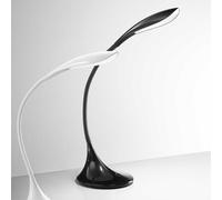 Lampada da tavolo flex in plastica colore oro