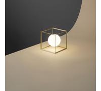 Lampada da tavolo in metallo verniciato