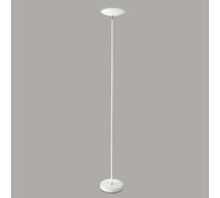 Perenz Piantana in metallo bianco LED 18W 1400 lm 3000K altezza 180 cm diffusore orientabile