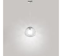 Lampadario Contemporaneo Ufo Cromo 1 Luce E27 Piccola