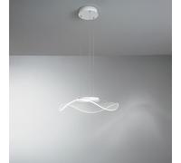 Sospensione In Metallo Moderna Medusa Bianco Led Piccolo