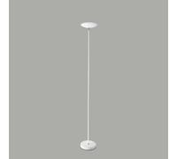 Perenz Piantana in metallo bianco LED 18W 1400 lm 3000K altezza 180 cm diffusore orientabile