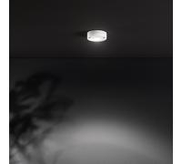 Plafoniera In Alluminio Moderna Fanale Bianco Led
