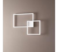 CROSS: Plafoniera LED moderna dal design minimal, 3 temperature luce Perenz