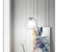 Perenz Sospensione di design moderno in cromo lucido con diffusore in vetro gran [EEK: A+]