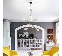 Perenz Sospensione moderna a sei lampadine orientabili in metallo verniciato Vec [EEK: A+]