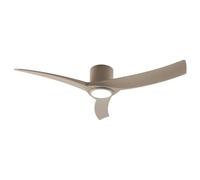 Perenz Ventilatore soffitto con luce Sabbia (1 luce - 2160 Lumen - 24 W - Bianco