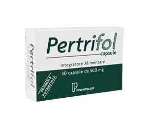 Perfarma DP Pertrifol - Integratore biotina contro la caduta dei capelli, 30 capsule da 500 mg