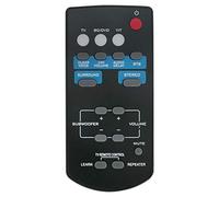 PERFASCIN FSR60 WY57800 Telecomando di ricambio adatto per Yamaha Soundbar Front Surround System ATS-1010 ATS1010 YAS-201 YAS-101 YAS-101BL YAS101 YAS101BL YFSR60 ATS-201 YAS-201BL YAS-CU. 201