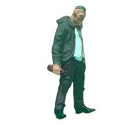 Perfeclan 1/64 Miniatura Street Mini Rapinatore Tiny People Modello per Layout del Treno Miniatura Scena Decorazione da Tavolo Tavolo di Sabbia, Prendi La Bottiglia